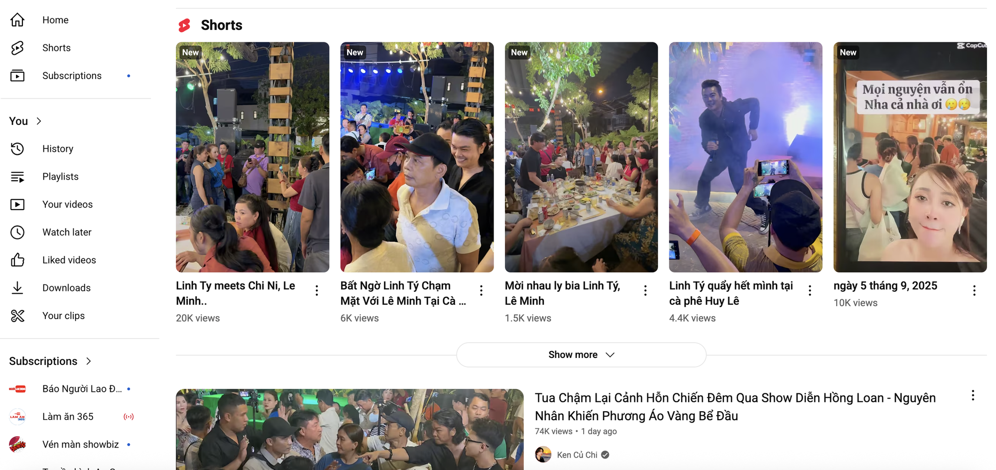 C&ocirc;ng an v&agrave;o cuộc clip li&ecirc;n quan đến nghệ sĩ Linh T&yacute; - Ảnh 1.