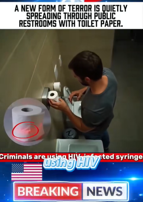Lan Truyền Video Dùng Giấy Vệ Sinh Công Cộng Nhiễm Hiv Khiến Nhiều Người Lo Lắng Nguy Cơ Lây Bệnh: Thực Hư Thế Nào?- Ảnh 1. Lan Truyền Video Dùng Giấy Vệ Sinh Công Cộng Nhiễm Hiv Khiến Nhiều Người Lo Lắng Nguy Cơ Lây Bệnh: Thực Hư Thế Nào?- Ảnh 1.