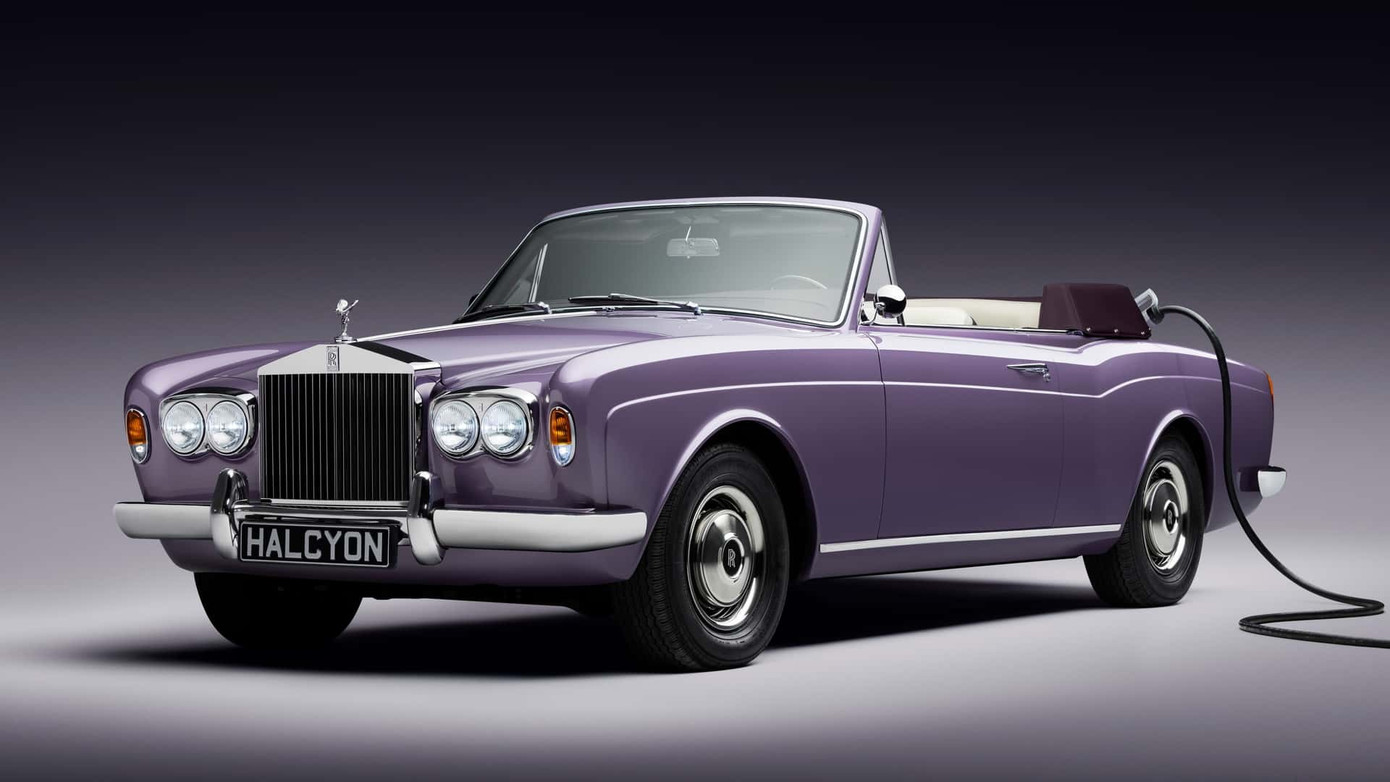 Xế cổ Rolls-Royce được phục chế th&agrave;nh xe điện - Ảnh 1.