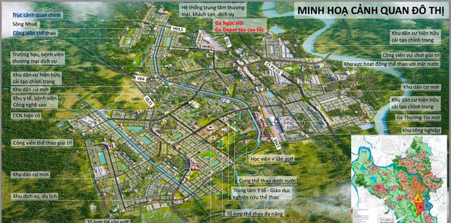 Thần tốc: H&agrave; Nội c&ocirc;ng bố quy hoạch ph&acirc;n khu đ&ocirc; thị thể thao Olympic hơn 16.000 ha, si&ecirc;u dự &aacute;n 925.000 tỷ đồng của Vingroup ch&iacute;nh thức lộ diện- Ảnh 2.