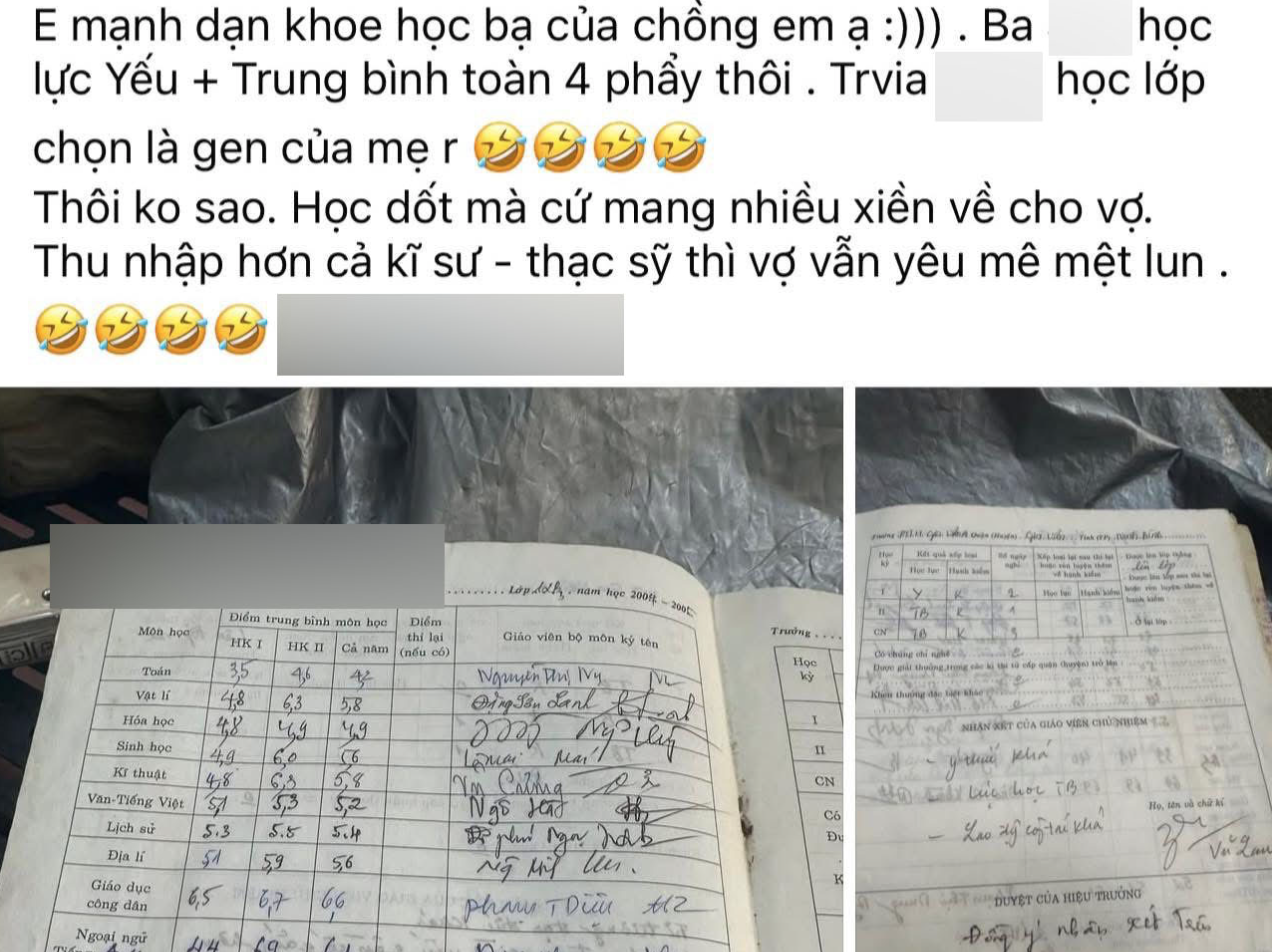 Khen chồng "học dốt nhưng thu nhập hơn kỹ sư, thạc sĩ" gây tranh cãi: Người vợ lên tiếng - Ảnh 1.
