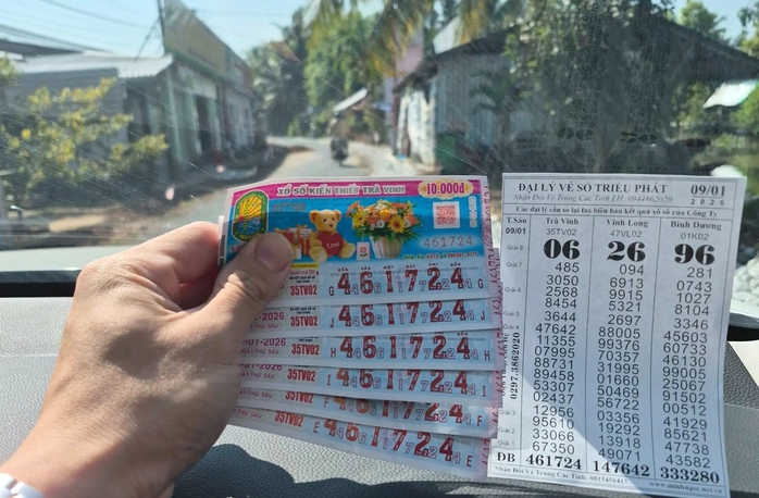 Xổ số miền Nam: Người trúng độc đắc tại Cà Mau và An Giang Chiều 10 - 1 - Ảnh 1. Xổ số miền Nam: Người trúng độc đắc tại Cà Mau và An Giang Chiều 10 - 1 - Ảnh 1.