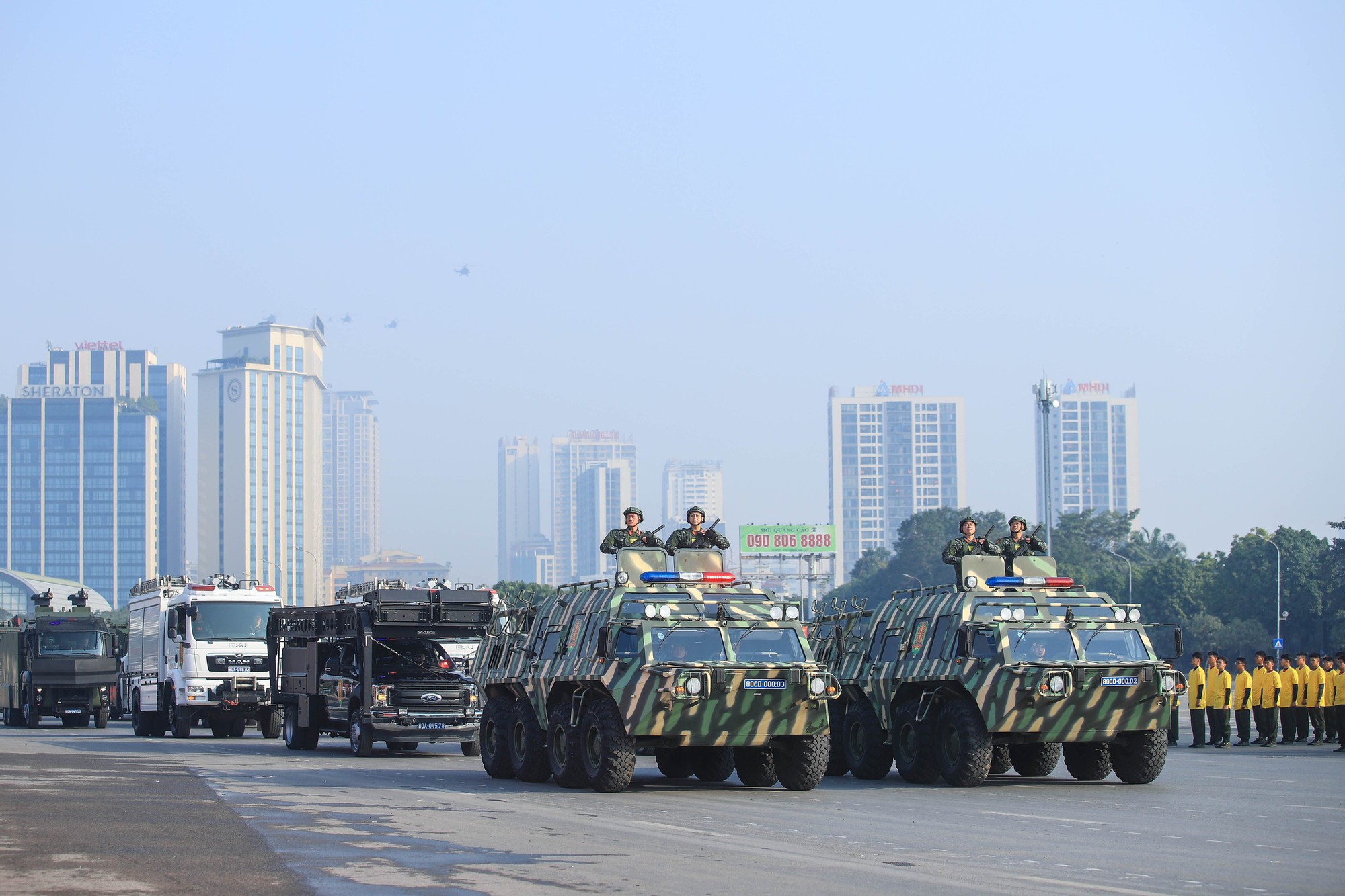 Cảnh s&aacute;t bảo vệ Đại hội XIV của Đảng: Sự kiện ph&ocirc; diễn sức mạnh an ninh - Ảnh 9.