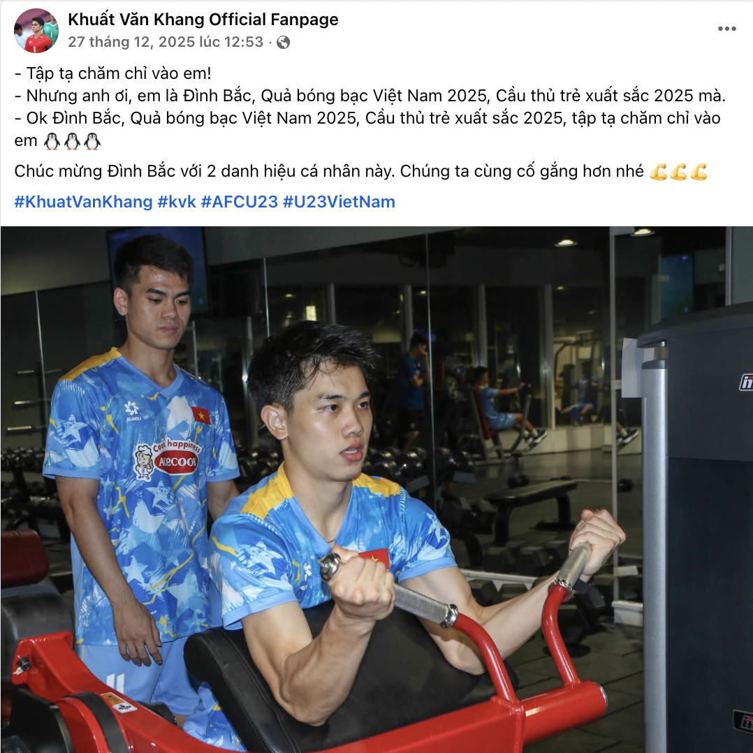 Profile đội trưởng U23 Việt Nam gây sốt U23 châu Á: Vào sân ghi bàn lạnh lùng, ngoài đời là "học sinh giỏi" có tiếng - Ảnh 7. Profile đội trưởng U23 Việt Nam gây sốt U23 châu Á: Vào sân ghi bàn lạnh lùng, ngoài đời là "học sinh giỏi" có tiếng - Ảnh 7.