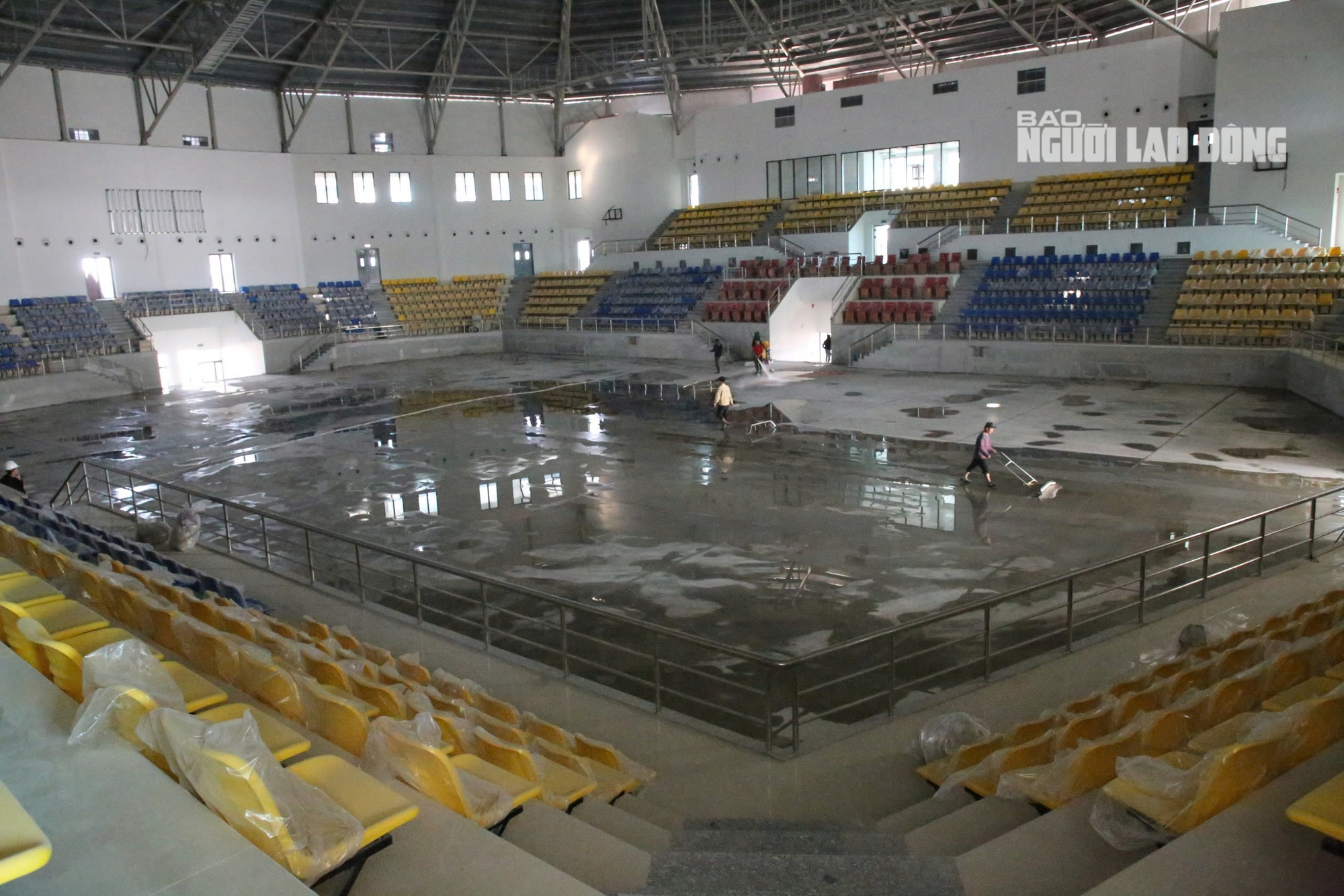 Nh&agrave; thi đấu kim cương xanh 340 tỉ đồng tại Quảng Trị thu h&uacute;t sự ch&uacute; &yacute; - Ảnh 11.