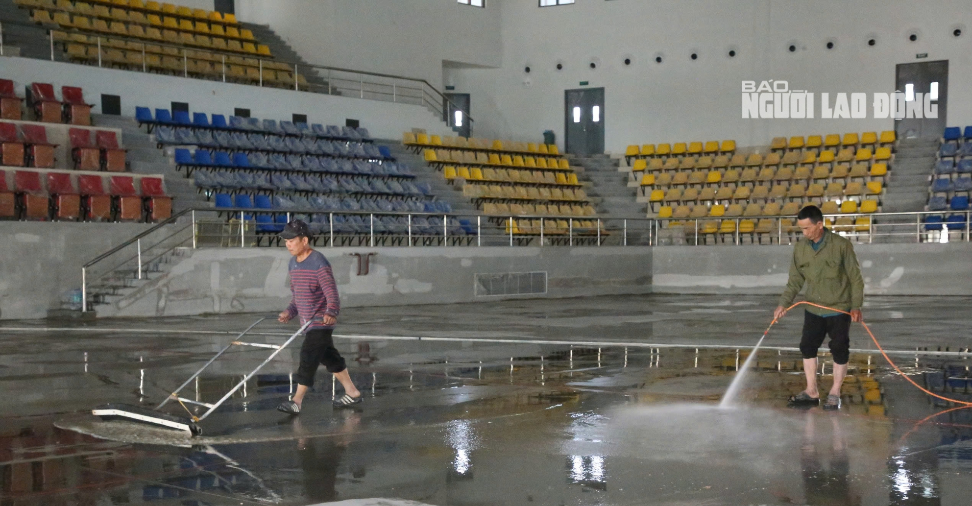 Nh&agrave; thi đấu kim cương xanh 340 tỉ đồng tại Quảng Trị thu h&uacute;t sự ch&uacute; &yacute; - Ảnh 10.