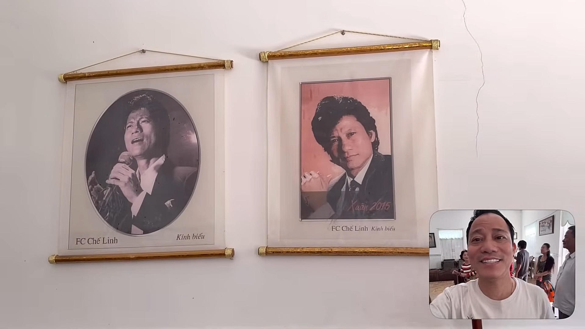 Con trai v&agrave; vợ đầu về nh&agrave; từ đường, c&aacute;c em ruột Chế Linh đều xuất hiện- Ảnh 1.