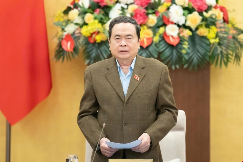 Chủ tịch Quốc hội Trần Thanh Mẫn khẩn trương chuẩn bị cho Đại hội XIV của Đảng - Ảnh 1.