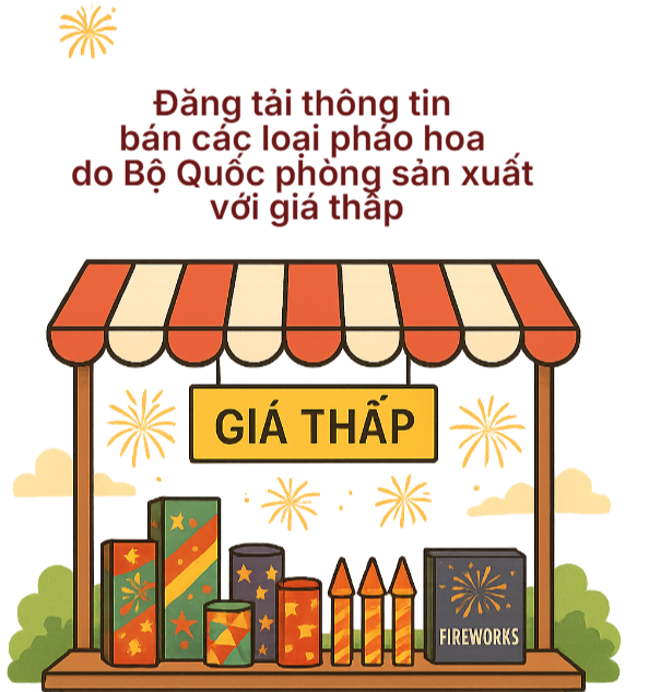 Xuất hiện thủ đoạn lừa đảo mới, người dân mua pháo hoa trên mạng đặc biệt chú ý - Ảnh 1.