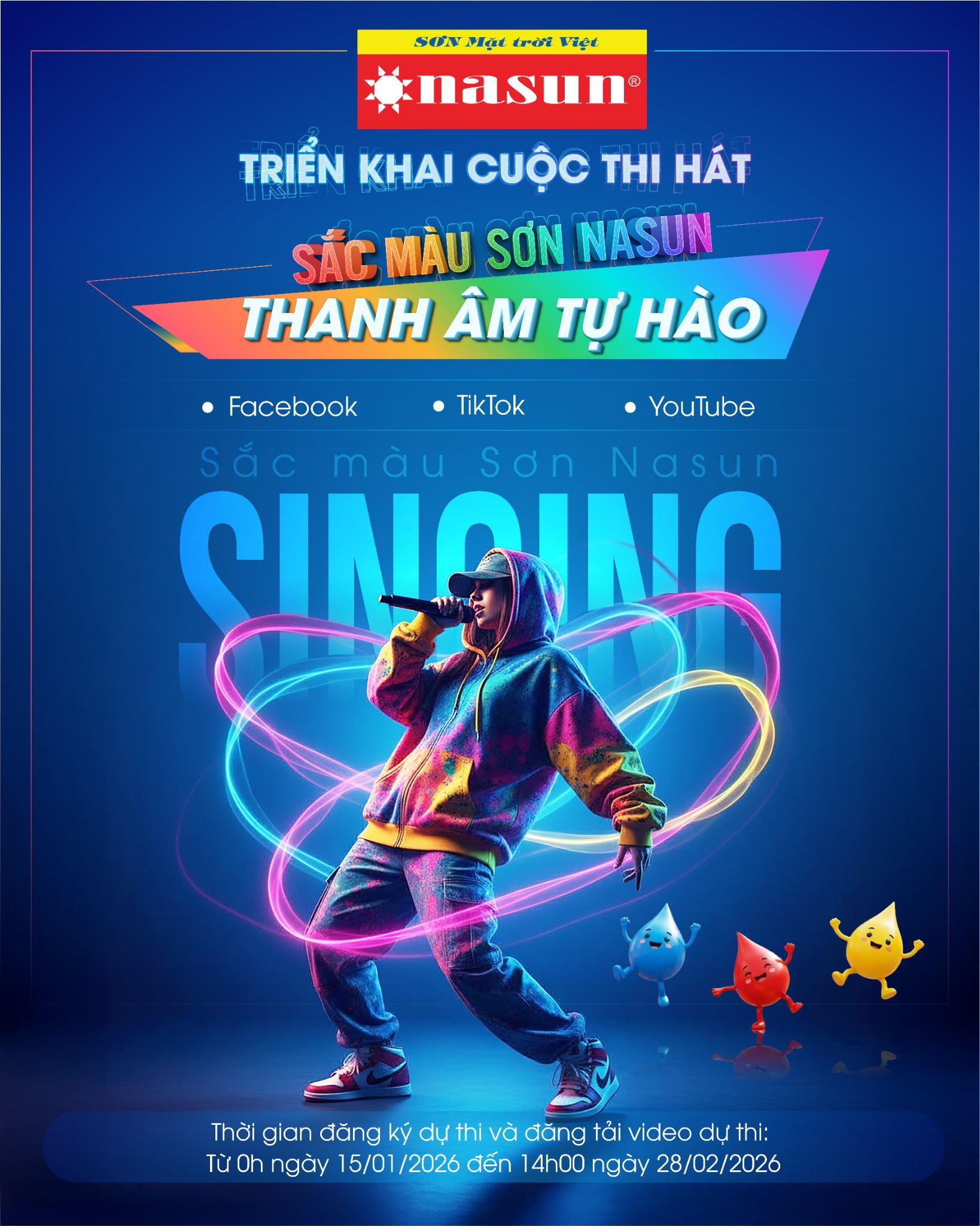 Sơn Nasun phát động 2 cuộc thi nghệ thuật với tổng giá trị giải thưởng hơn 120 triệu đồng - Ảnh 1. Sơn Nasun phát động 2 cuộc thi nghệ thuật với tổng giá trị giải thưởng hơn 120 triệu đồng - Ảnh 1.