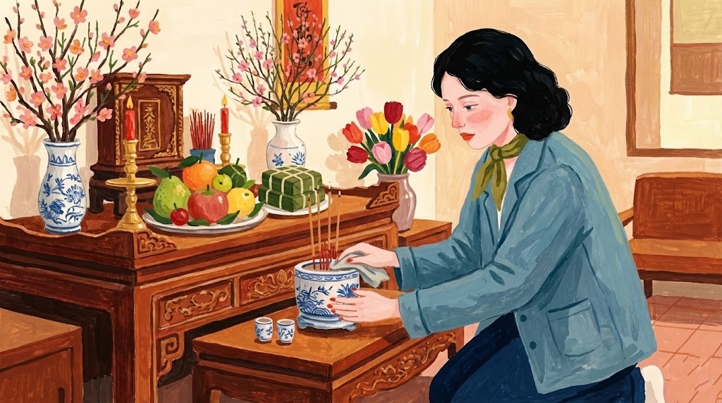 Tỉa chân nhang cuối năm: Đừng đợi đến 23 tháng Chạp và sai lầm "chết người" khiến bát hương bị "động" - Ảnh 2. Tỉa chân nhang cuối năm: Đừng đợi đến 23 tháng Chạp và sai lầm "chết người" khiến bát hương bị "động" - Ảnh 2.