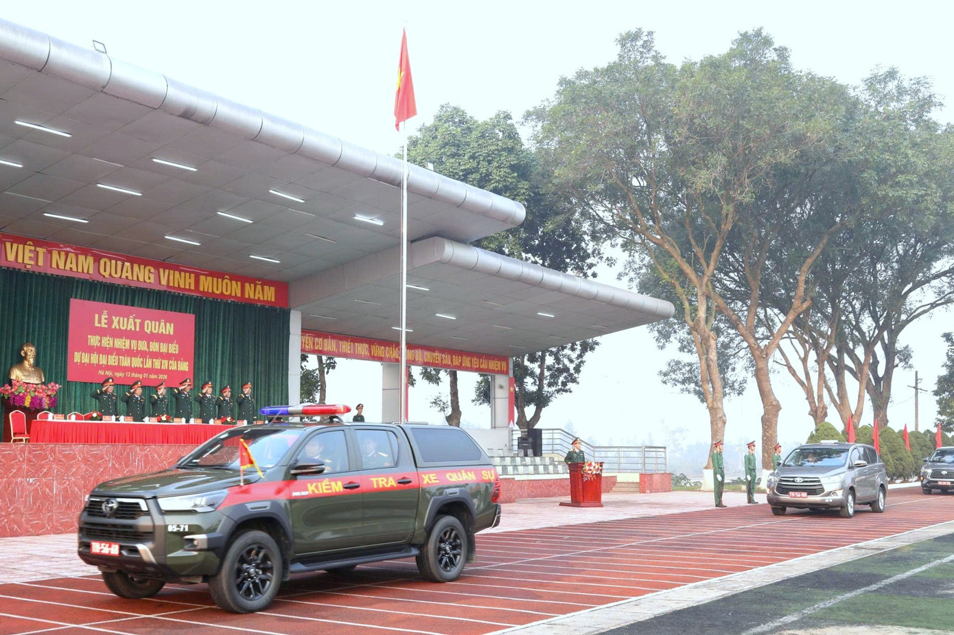 Dàn Xe Quân đội phục vụ Đại hội Đảng toàn quốc lần thứ XIV - Ảnh 5.