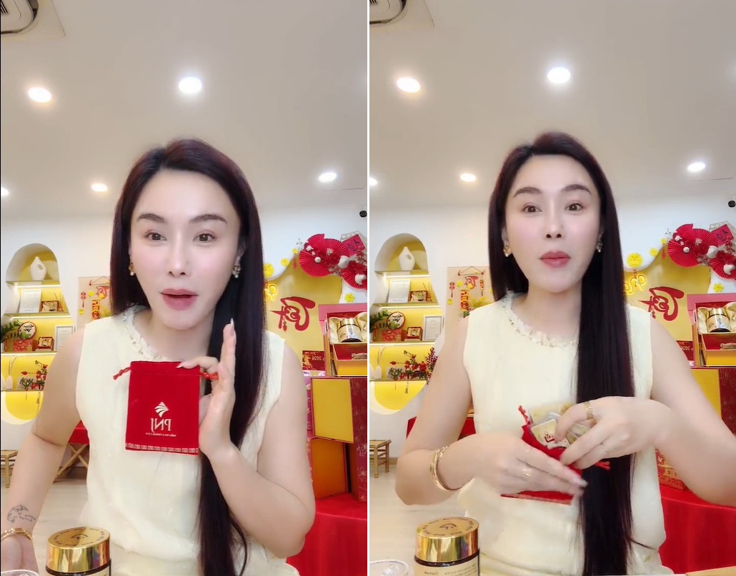 Nữ MC livestream tặng 30 chỉ v&agrave;ng l&agrave; ai? - Ảnh 1.