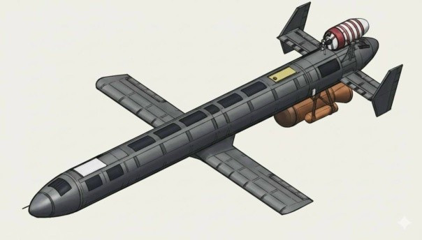 UAV cảm tử Geran - 5 mới của Nga g&acirc;y sốc cho Kyiv trong trận chiến đầu ti&ecirc;n - Ảnh 7.