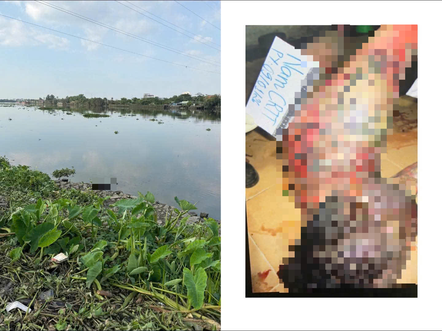 Ph&aacute;t hiện thi thể người đ&agrave;n &ocirc;ng c&oacute; nhiều h&igrave;nh xăm tr&ocirc;i tr&ecirc;n s&ocirc;ng S&agrave;i G&ograve;n - Ảnh 1.