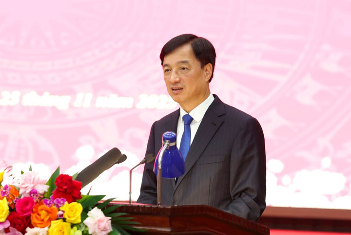 B&iacute; thư H&agrave; Nội Nguyễn Duy Ngọc ứng cử đại biểu Quốc hội kh&oacute;a XVI - Ảnh 1.