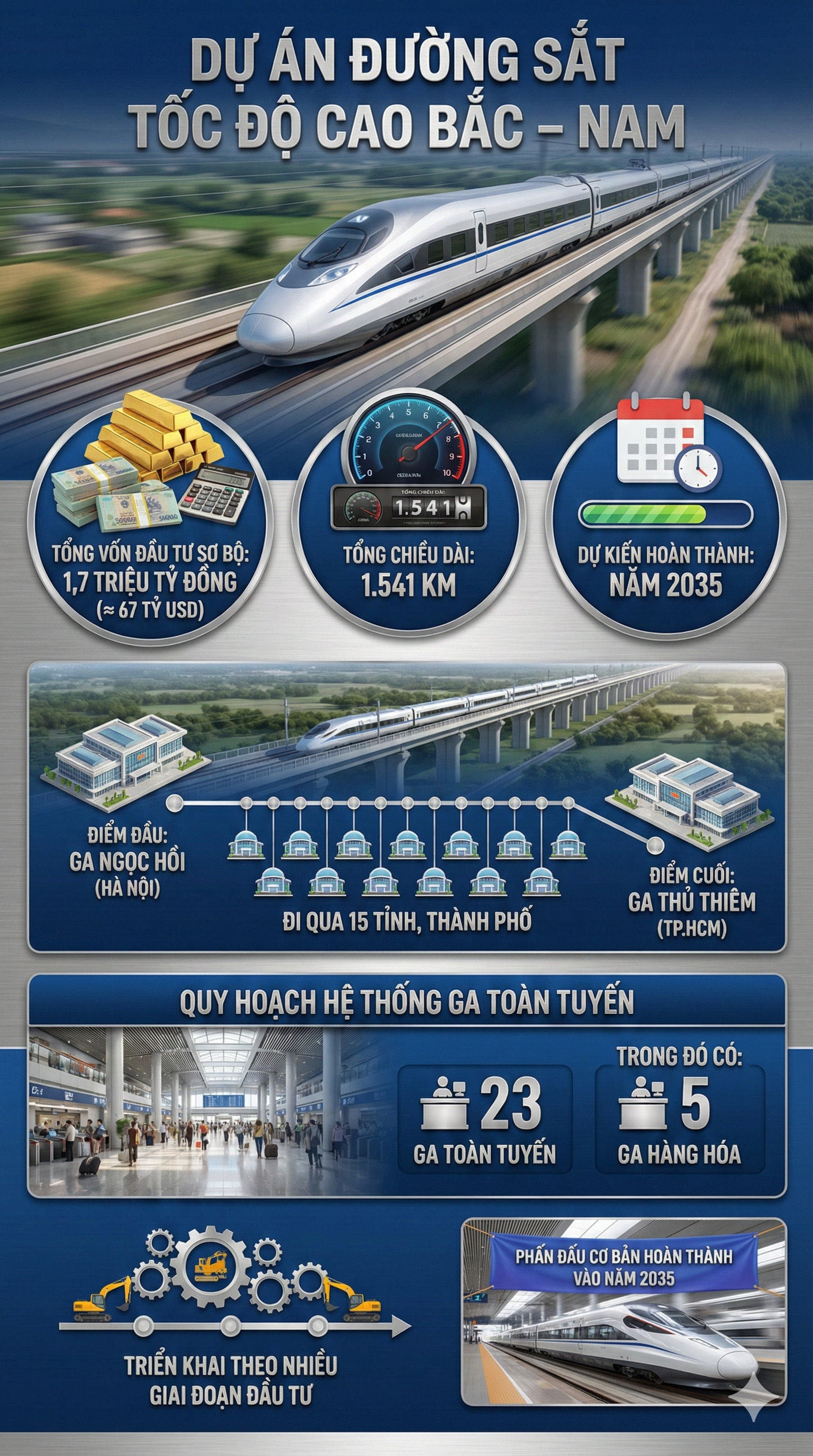 Tiết lộ năng lực của chủ đầu tư mới siêu dự án đường sắt tốc độ cao Bắc Nam 67 tỷ USD - Ảnh 2.