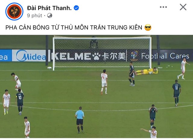 Thủ m&ocirc;n điển trai 1m90 Trần Trung Ki&ecirc;n khiến cả c&otilde;i mạng gọi t&ecirc;n v&igrave; cứu thua xuất sắc cho U23 Việt Nam - Ảnh 3.