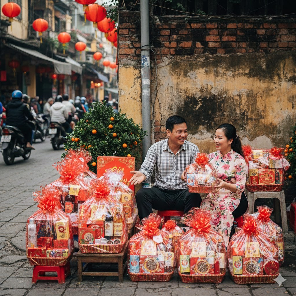 Người ta bu&ocirc;n h&agrave;ng Tết hối hả kiếm tiền, vợ chồng t&ocirc;i chưa b&aacute;n được m&oacute;n n&agrave;o đ&atilde; mất cả tiền l&atilde;i- Ảnh 1.