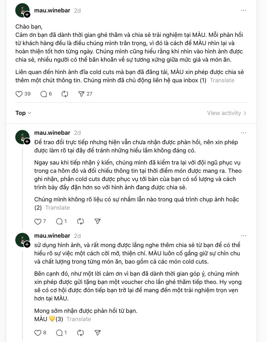 Đĩa cold cuts 490k ở H&agrave; Nội g&acirc;y tranh c&atilde;i: Vấn đề kh&ocirc;ng phải gi&aacute; đắt hay kh&ocirc;ng, vấn đề ở c&aacute;ch qu&aacute;n giải th&iacute;ch- Ảnh 2.