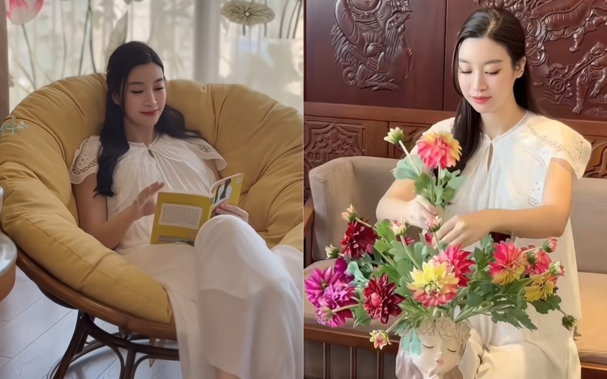 Hoa hậu Đỗ Mỹ Linh lộ diện giữa tin đồn mang bầu: Nhan sắc đời thường g&acirc;y ch&uacute; &yacute;, v&oacute;c d&aacute;ng ra sao?- Ảnh 2.