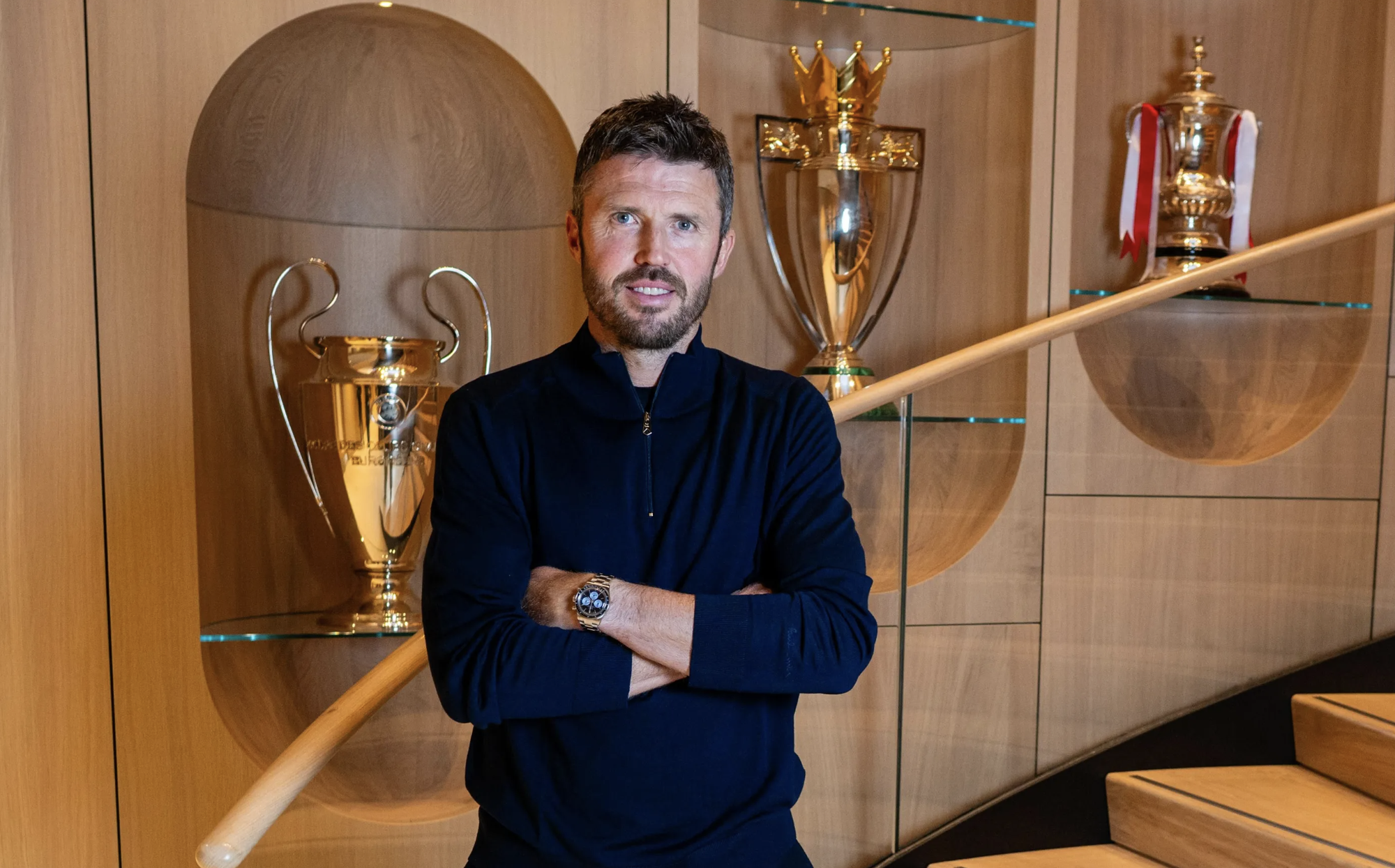 Man United bổ nhiệm Michael Carrick l&agrave;m HLV trưởng đến hết m&ugrave;a giải - Ảnh 1.