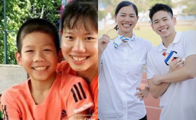 Hot rần rần ảnh chị em &Aacute;nh Vi&ecirc;n - Quang Thuấn ng&agrave;y ấy - b&acirc;y giờ- Ảnh 1.