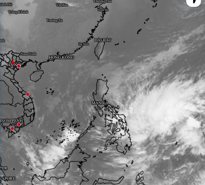 &Aacute;p thấp nhiệt đới gần Biển Đ&ocirc;ng sắp mạnh th&agrave;nh b&atilde;o m&ugrave;a b&atilde;o 2026 - Ảnh 1.