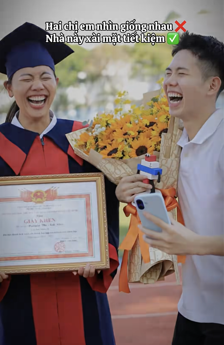 Hot rần rần ảnh chị em &Aacute;nh Vi&ecirc;n - Quang Thuấn ng&agrave;y ấy - b&acirc;y giờ- Ảnh 3.