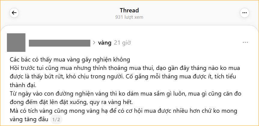1 chỉ vàng đầu tiên: Chính thức "nghiện" tiết kiệm mua vàng từ đây! - Ảnh 3.