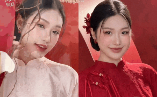 Do&atilde;n Hải My chụp tới 25 bộ &aacute;o d&agrave;i tết, xinh đẹp nết na nhưng vẫn bị netizen ch&ecirc; "một m&agrave;u" v&igrave; một l&yacute; do - Ảnh 1.