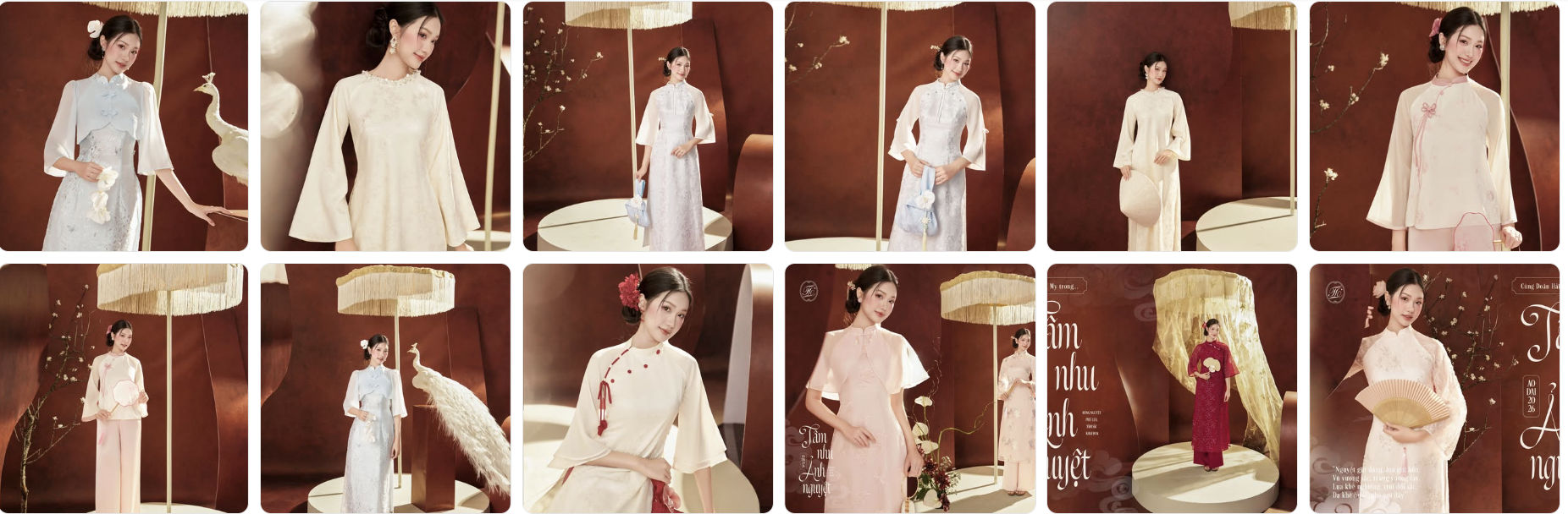 Do&atilde;n Hải My chụp tới 25 bộ &aacute;o d&agrave;i tết, xinh đẹp nết na nhưng vẫn bị netizen ch&ecirc; "một m&agrave;u" v&igrave; một l&yacute; do - Ảnh 5.