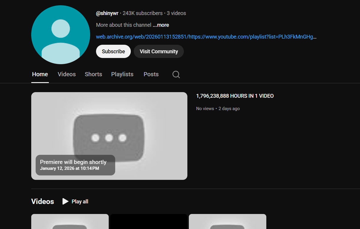 Bí ẩn đằng sau video Youtube có độ dài hơn 140 năm  - Ảnh 1.