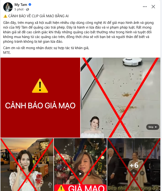 Mỹ T&acirc;m th&ocirc;ng b&aacute;o khẩn- Ảnh 1.