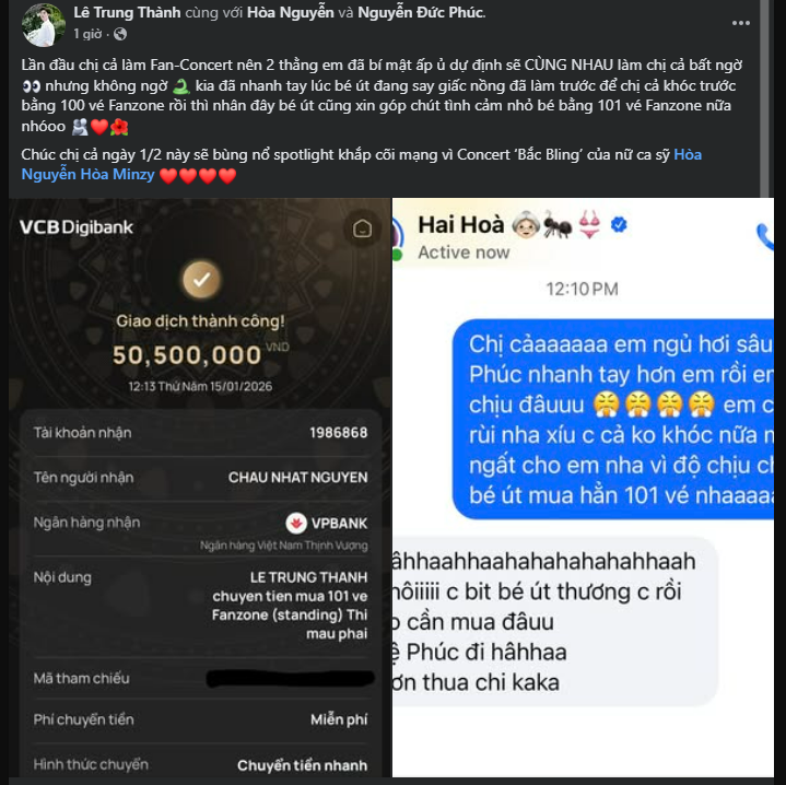 Đức Ph&uacute;c - Erik l&agrave;m g&igrave; m&agrave; khiến H&ograve;a Minzy bật kh&oacute;c?- Ảnh 2.