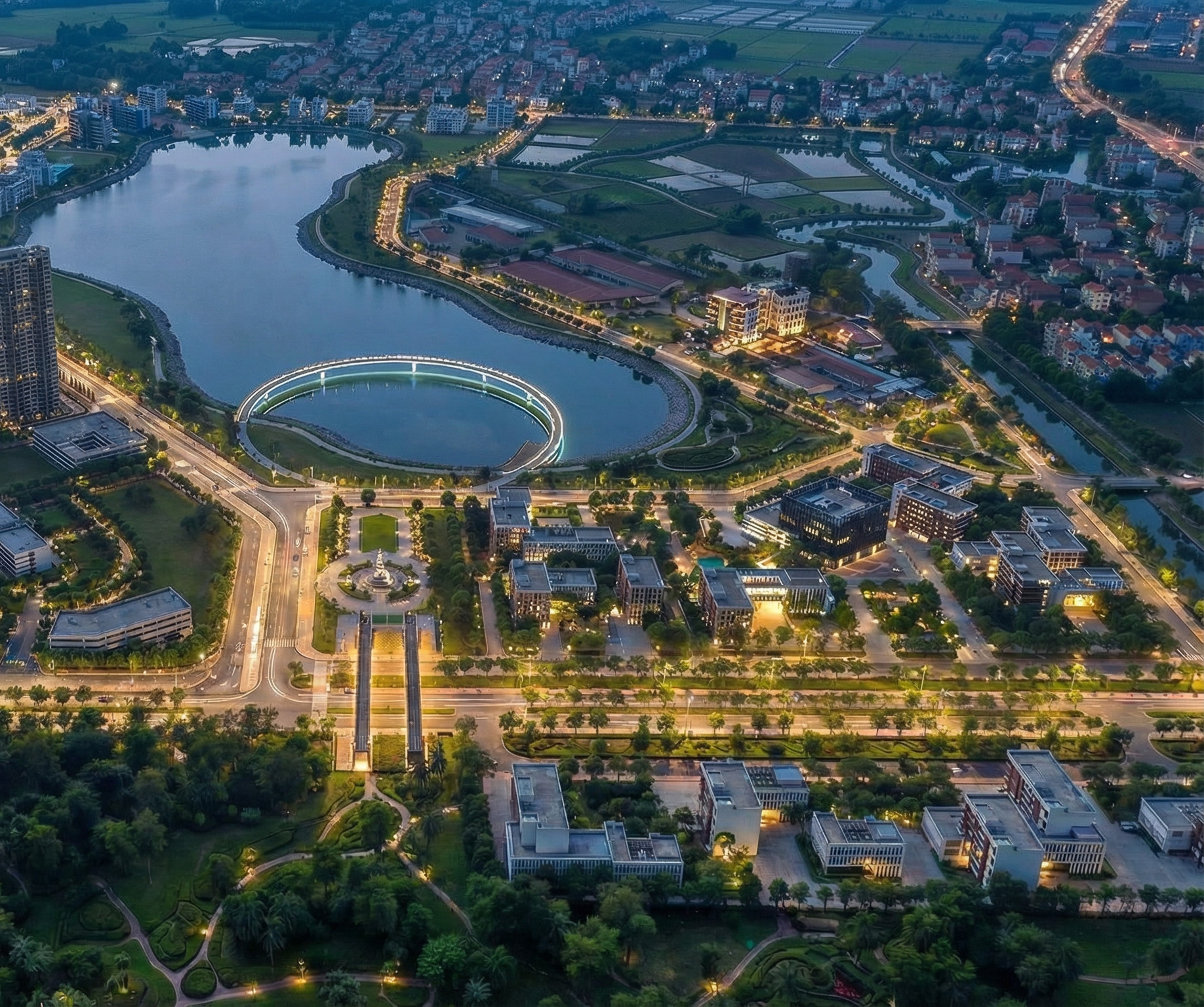 Dự &aacute;n đặc biệt gần 200ha tại H&agrave; Nội: Đầu tư 50.000 tỷ đồng, đ&aacute;p ứng nhu cầu l&agrave;m việc của 60.000 người- Ảnh 3.