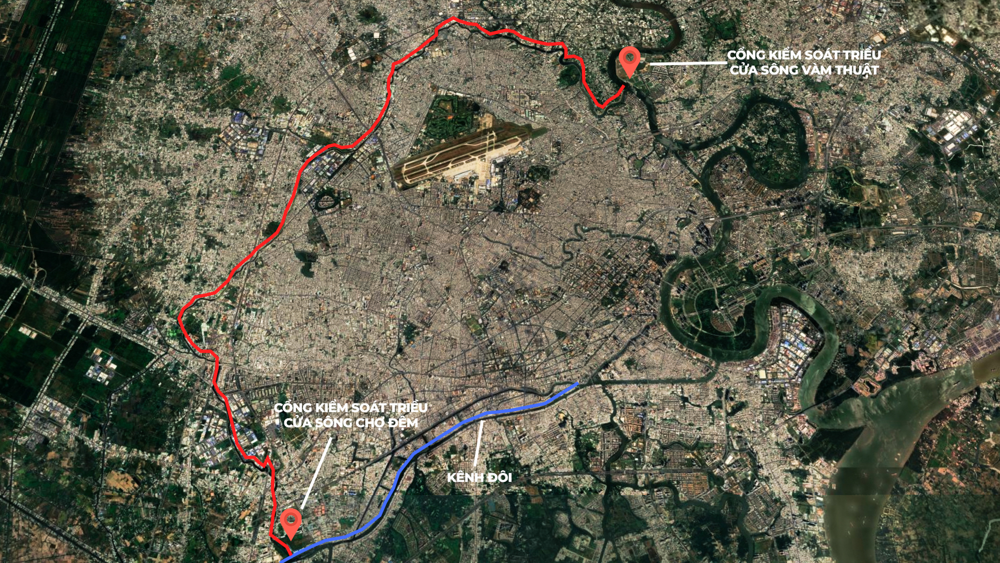 Dự án cải tạo kênh 9.000 tỷ, dài nhất TP.HCM: Đoạn đã “khoác áo mới”, đoạn vẫn ngổn ngang bùn đất- Ảnh 2.