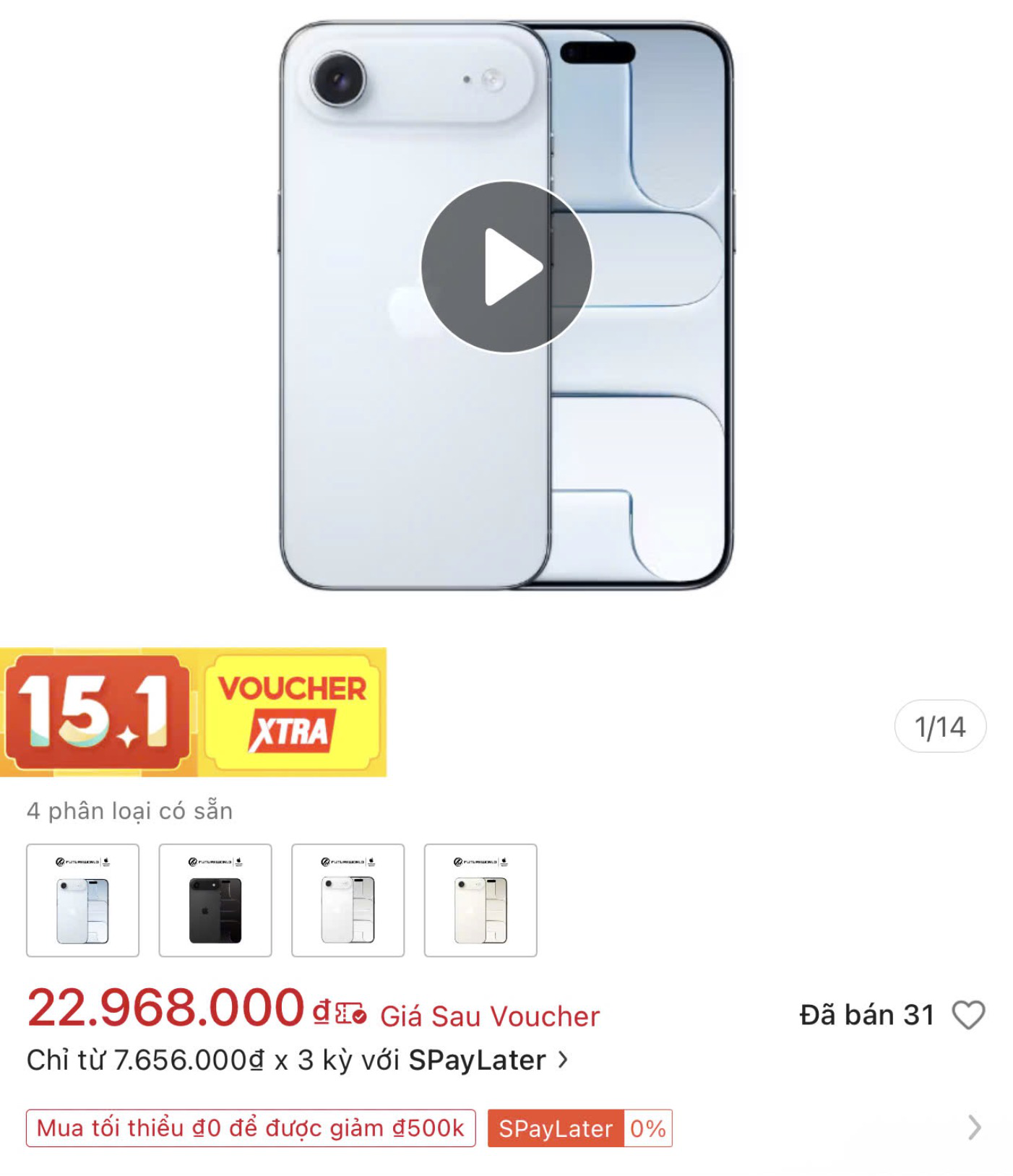 IPhone Air giảm giá mạnh hơn cả iPhone 17 , lý do gì khiến người dùng ghẻ lạnh? - Ảnh 1.