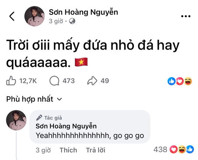 Trấn Thành, Hoà Minzy và dàn sao Việt vỡ oà trước chiến thắng của U23 Việt Nam - Ảnh 6.