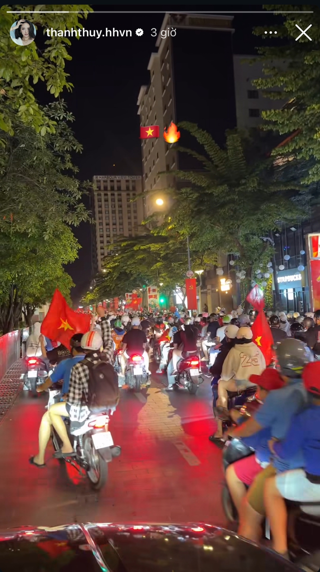 Trấn Thành, Hoà Minzy và dàn sao Việt vỡ oà trước chiến thắng của U23 Việt Nam - Ảnh 9.