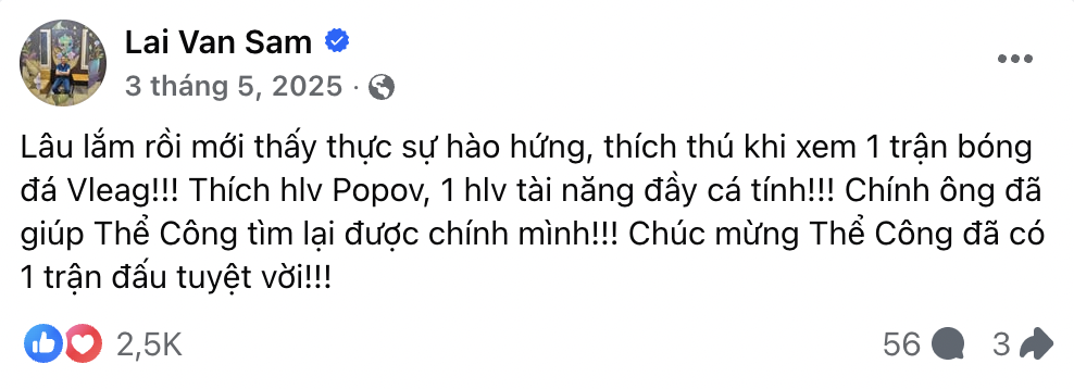 MC Lại Văn Sâm phá lệ vì U23 Việt Nam- Ảnh 4.