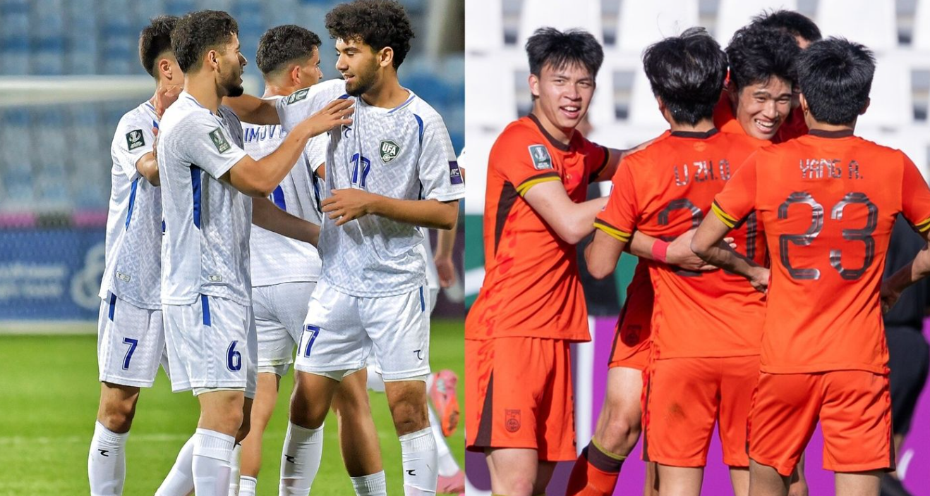 Diễn biến trận đấu U23 Uzbekistan vs U23 Trung Quốc: X&aacute;c định đối thủ U23 Việt Nam - Ảnh 1.