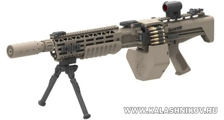 S&uacute;ng m&aacute;y LMG - A ti&ecirc;n tiến đ&aacute;p ứng y&ecirc;u cầu của Đặc nhiệm Hoa Kỳ - Ảnh 2.