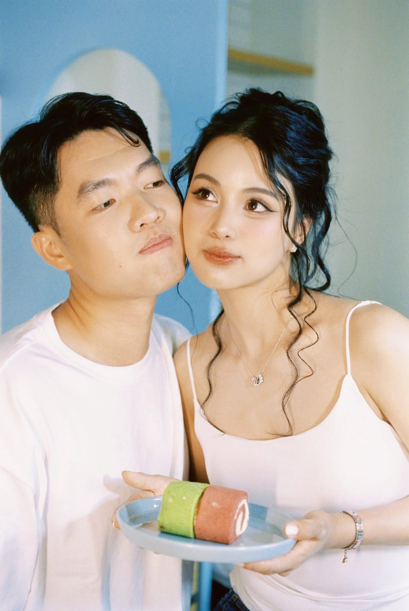 Hotgirl bắn cung &Aacute;nh Nguyệt tung bộ ảnh cưới ngọt ng&agrave;o b&ecirc;n tay vợt cầu l&ocirc;ng L&ecirc; Đức Ph&aacute;t, "happy ending" cho chuyện t&igrave;nh Olympic - Ảnh 6.