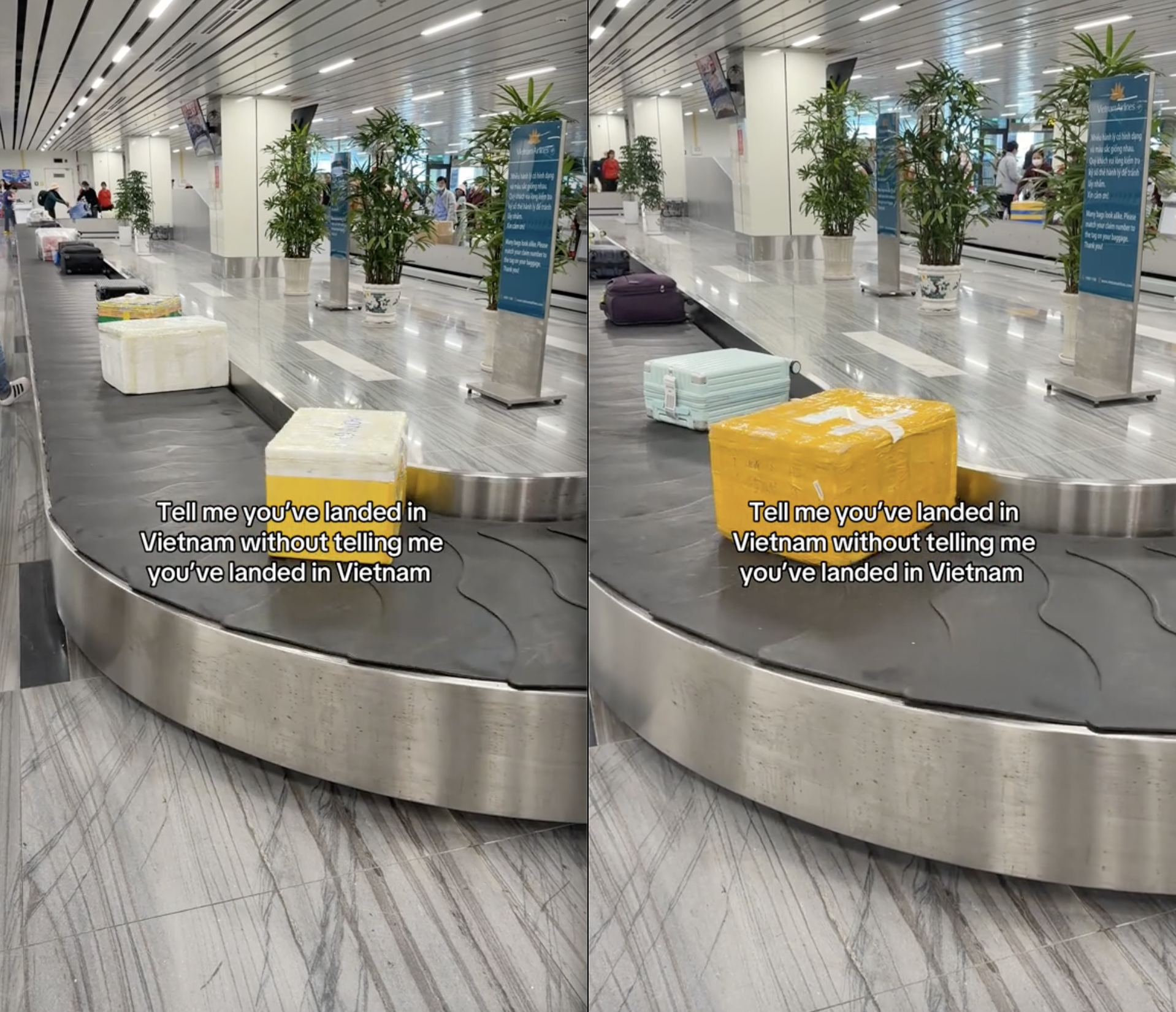 Kh&aacute;ch T&acirc;y d&aacute;n mắt v&agrave;o 1 thứ tr&ecirc;n băng chuyền s&acirc;n bay: "Kh&ocirc;ng cần n&oacute;i cũng biết l&agrave; bạn đ&atilde; đến Việt Nam rồi" - Ảnh 3.