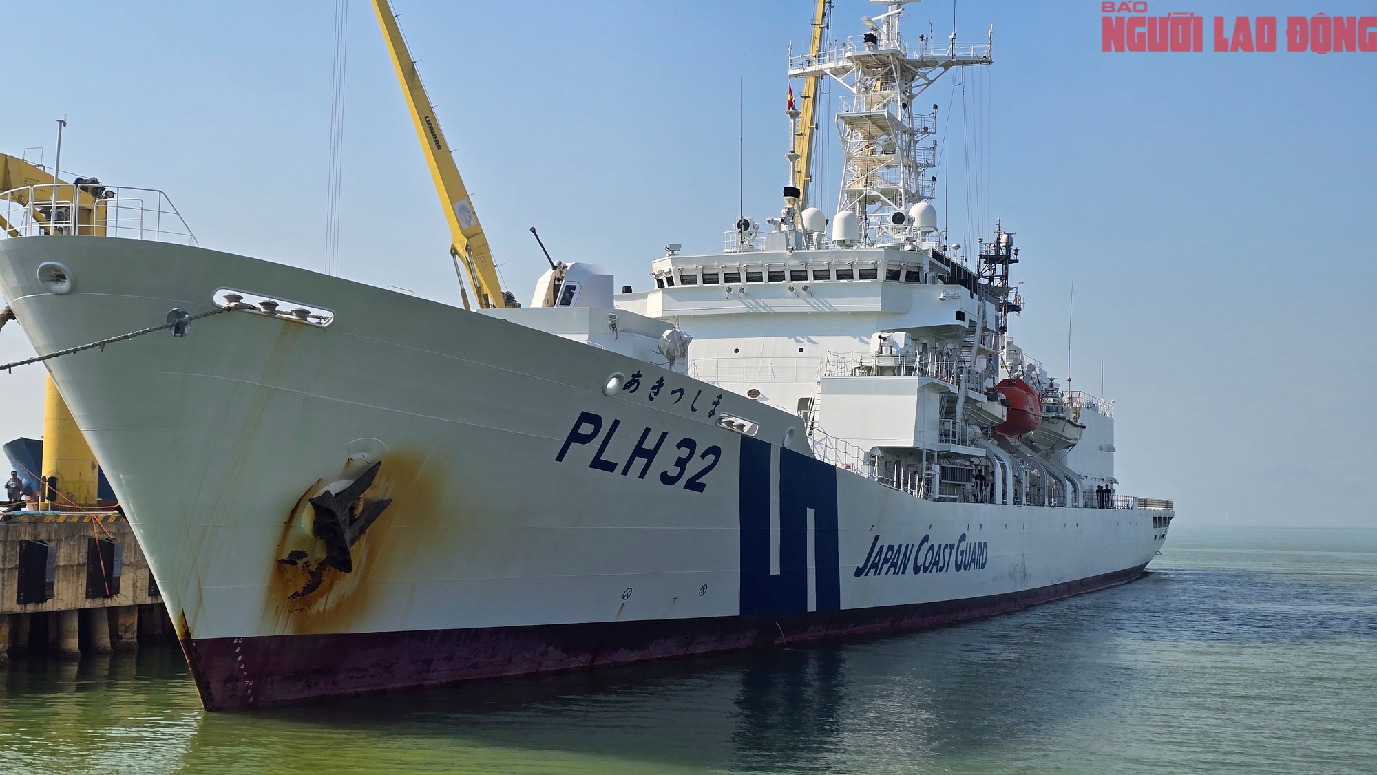 T&agrave;u tuần tra Akitsushima của Lực lượng Bảo vệ bờ biển Nhật Bản thăm Đ&agrave; Nẵng - Ảnh 3.