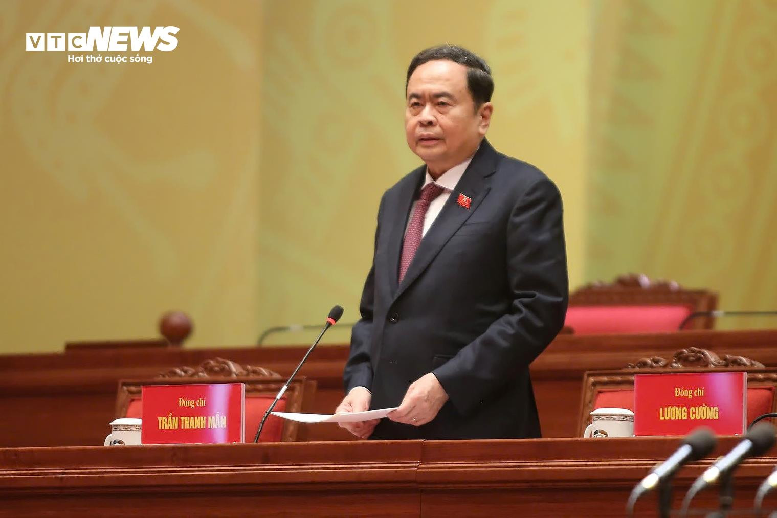 Ảnh Toàn cảnh phiên trù bị Đại hội XIV Đảng Cộng sản Việt Nam diễn ra tại Hà Nội - Ảnh 6.