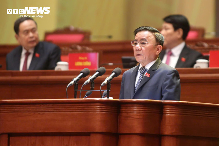 Ảnh Toàn cảnh phiên trù bị Đại hội XIV Đảng Cộng sản Việt Nam diễn ra tại Hà Nội - Ảnh 5.