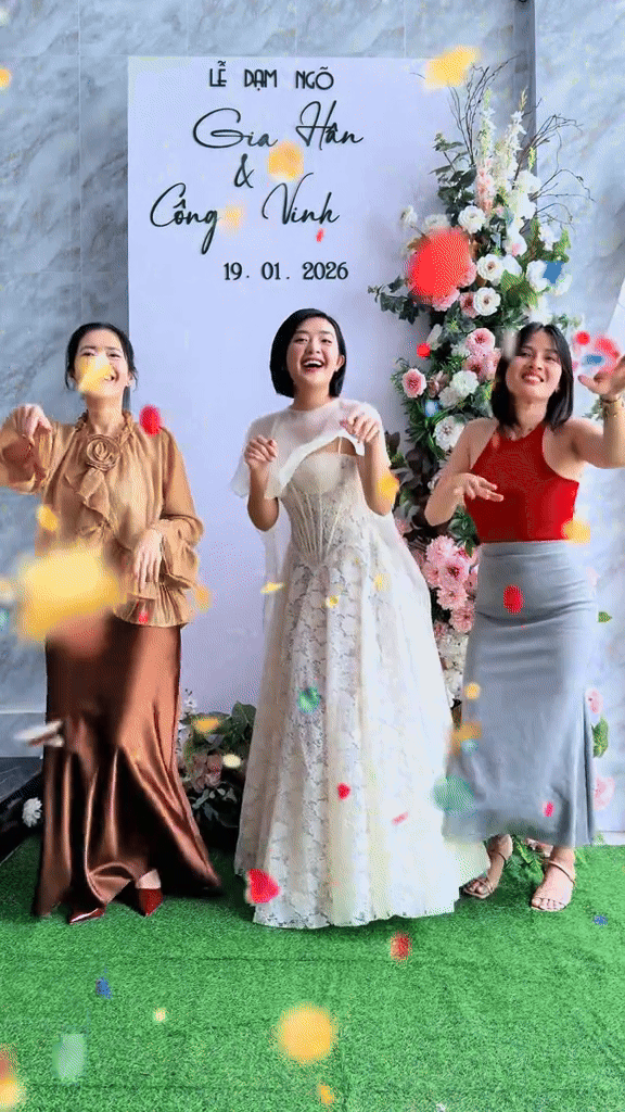 Á hậu ở Người Ấy Là Ai thông báo cưới, chú rể Công Vinh bảnh ghê!- Ảnh 3.