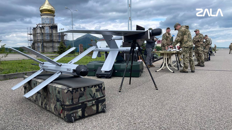 Vũ kh&iacute; v&ocirc; song trong chiến đấu hiện đại: UAV Lancet của Nga - Ảnh 1.